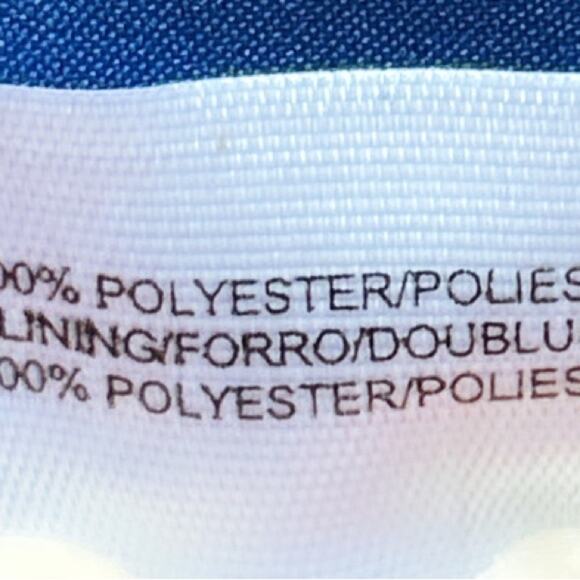 Anne Klein Dress Size 4 Blue Colorful Pattern Sleeveless Sheath Style Lined - Picture 10 of 10